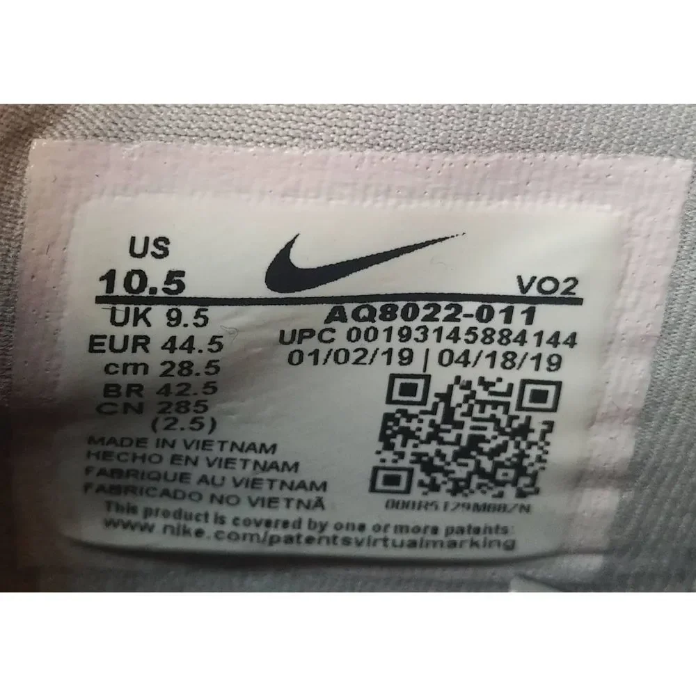 Nike Metcon Flyknit 3 Training Sneakers Mens Size 10.5 Grey Shoes Gym Nike_8